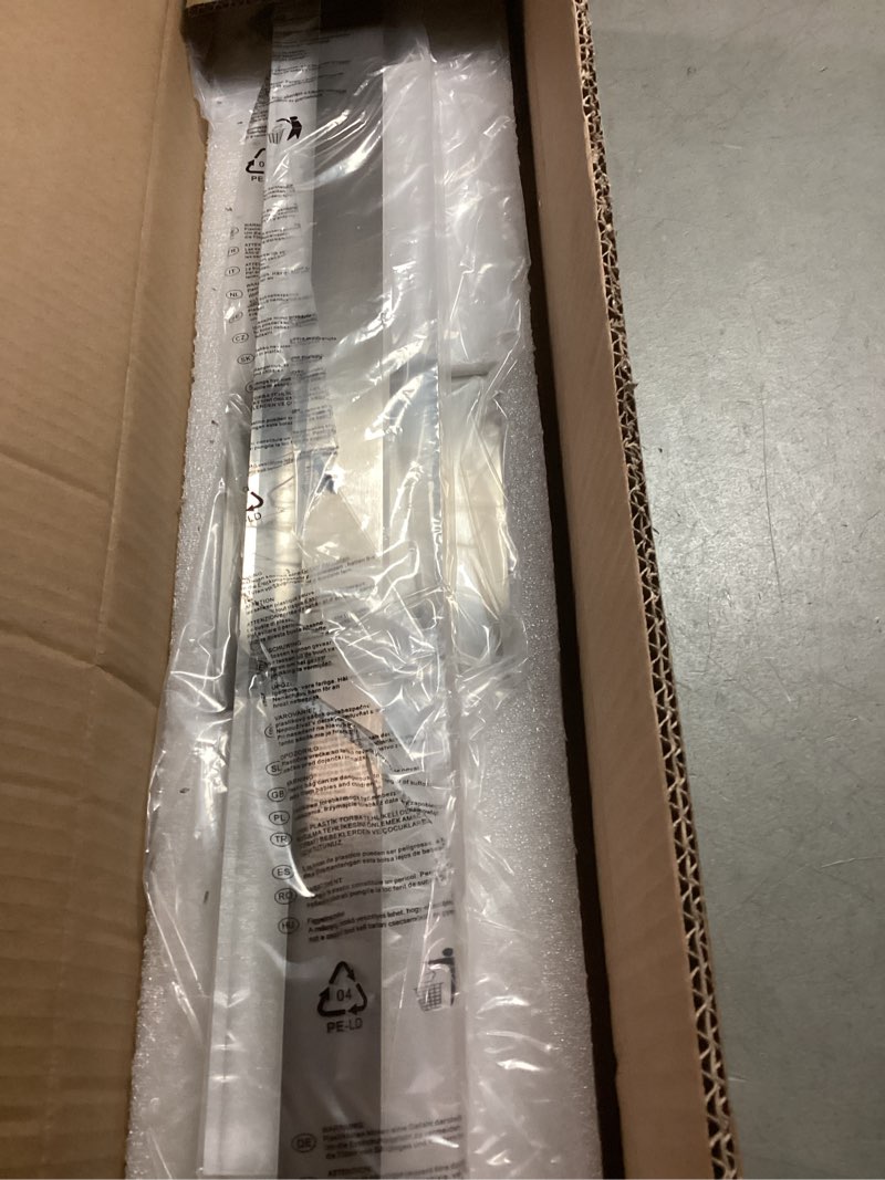 Condition photo showing As Is for modern bathroom vanity light: brushed nickel 24 inch 28w dimmable led bath bar light fixtures over mirror - wall sconce picture lights for living room bedroom 3000k brushed nickel 24inch