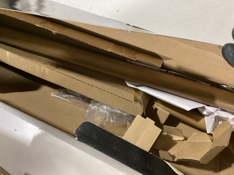 Condition photo showing Good Condition for 1-1/8 inch diameter faux wood curtain rod with bird design finials, 72-144'' telescoping double curtain rods for window width 68-140 inch, decorative drapery rods for bedroom,living room 72-144'' faux wood