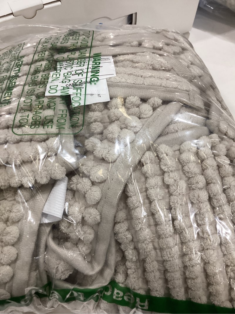 Condition photo showing Good Condition for H.VERSAILTEX Plush Chenille Dog Bed Cover Thick Soft Sofa Covers Loveseat Cover for 2 Cushion Couch Anti Slip Couch Cover Furniture Protector for Dog, Pet, Cat (35" x 62", Oatmeal) 1 Pack|35" x 62" Oatmeal