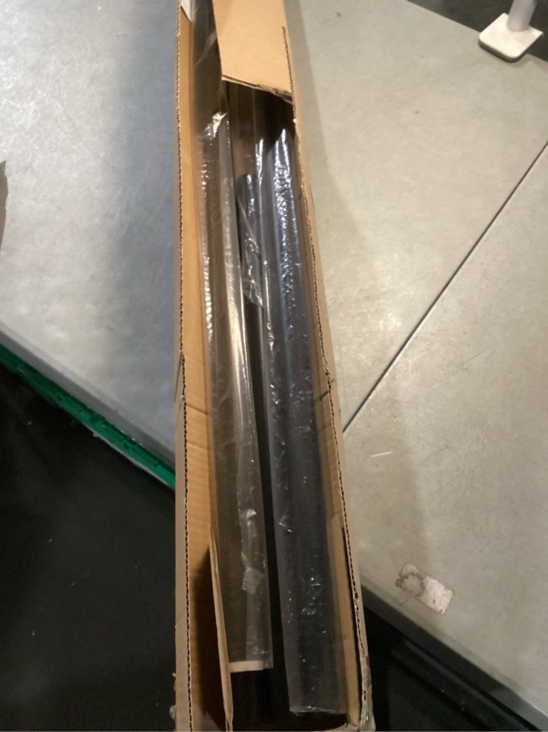 ginbel direct tension curtain rod 43 to 122 inches (3.6 to 10.2 ft), 1.26" diameter spring adjustabl