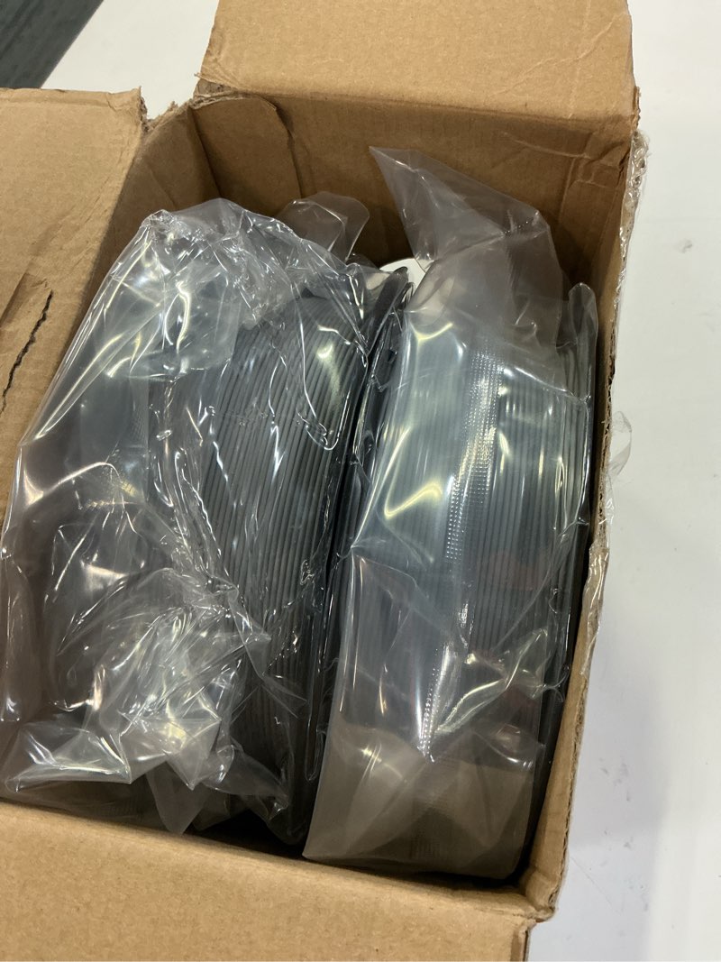 Condition photo showing New/Like New for Creality 3D Printer Filament, PLA Filament 1.75mm Bundle for 3D Printing, Ender PLA Filament 3D Printers, No-Tangling, Strong Bonding & Overhang Performance, Accuracy +/- 0.02mm (Grey & Grey 2-Pack)
