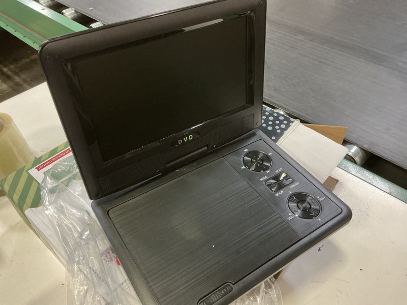 Condition photo showing Good Condition for 11.5" portable dvd player for kids & car travel–9 inch swivel ips screen,3-hour battery,cd/dvd/usb/sd support,region free/headrest mount & remote