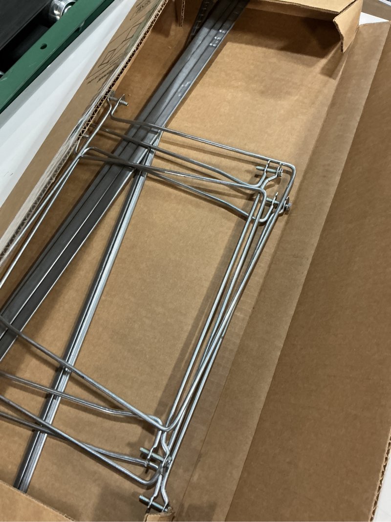 Condition photo showing Good Condition for smead steel hanging file folder frame, letter size, gray, adjustable length 23" to 27", 2 per pack (64872)