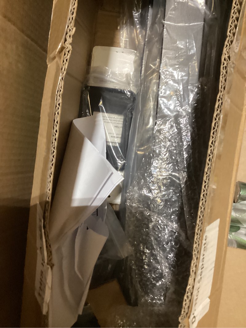 Condition photo showing Good Condition for muzata 10-15ft modular black cable railing kit 36 inch 3 stair post kit complete set cable railing system for stairs length adjustable easy diy with paper user guide (no handrail) rws1 ba4s 36" 10-15ft stair post kit