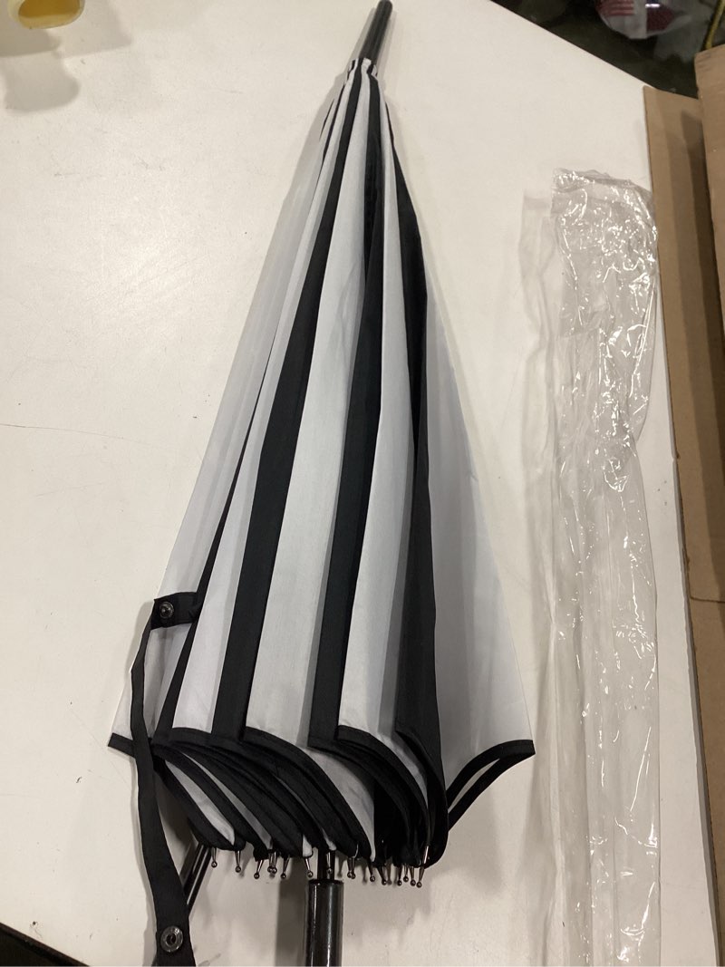 Condition photo showing Good Condition for VampireFreaks Batwing Pagoda Umbrella Black and White