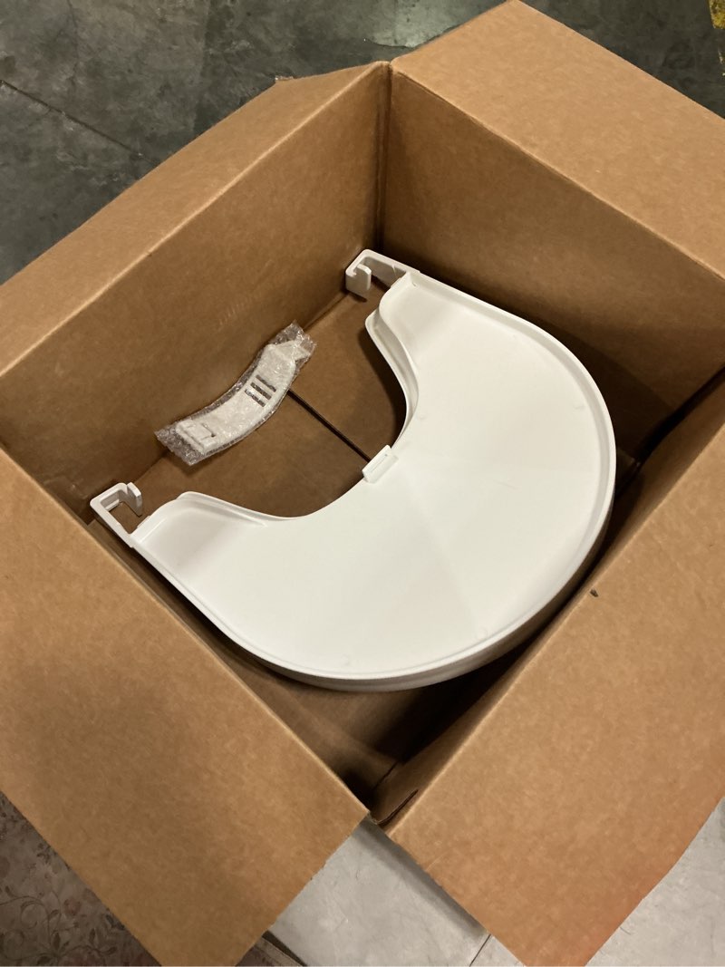 Condition photo showing Good Condition for high chair tray compatible with stokke tripp trapp high chair, food contact grade replacement tray with powerful suction surface compatible with tripp trapp tray