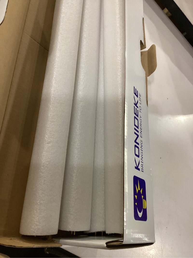 Condition photo showing New/Like New for konideke 24 inch t12 fluorescent tube light bulb 20 watt cool white, f20t12/cw 4100k replacement for f20t12/cw/alto, f20t12/cw/eco, f20t12/sp41/eco g13 base 1200 lumens 4 counts