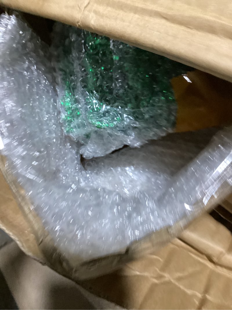 Condition photo showing Good Condition for 48Inch 4FT Large Christmas Wreath - Outdoor Christmas Wreaths with LED Lights, Xmas Decorations for Door Outdoor Indoor Wall Home - Green