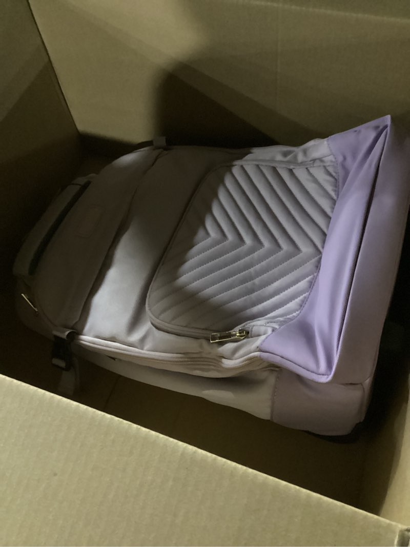 Condition photo showing item condition for DEEGO Rolling Backpack for Women, 17.3 inch Travel Laptop Backpack with wheels for Business Commute, Water Resistant 40L Large Capacity Roller Carry-on Luggage With Toiletry Bag, Suitcase for Adults