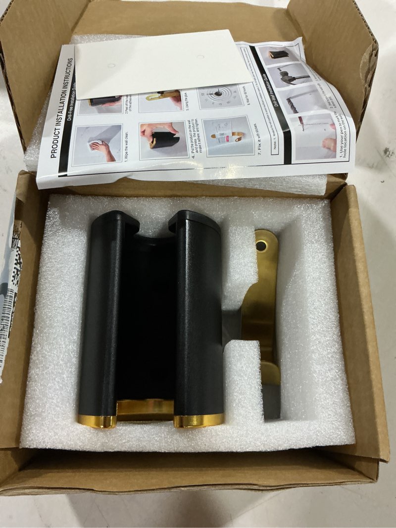 Condition photo showing Good Condition for wall mounted holder compatible with dyson airstrait straightener, metal organizor storage rack suitable for airstrait straightener, wall mount shelf for airwrap/corrale hair
