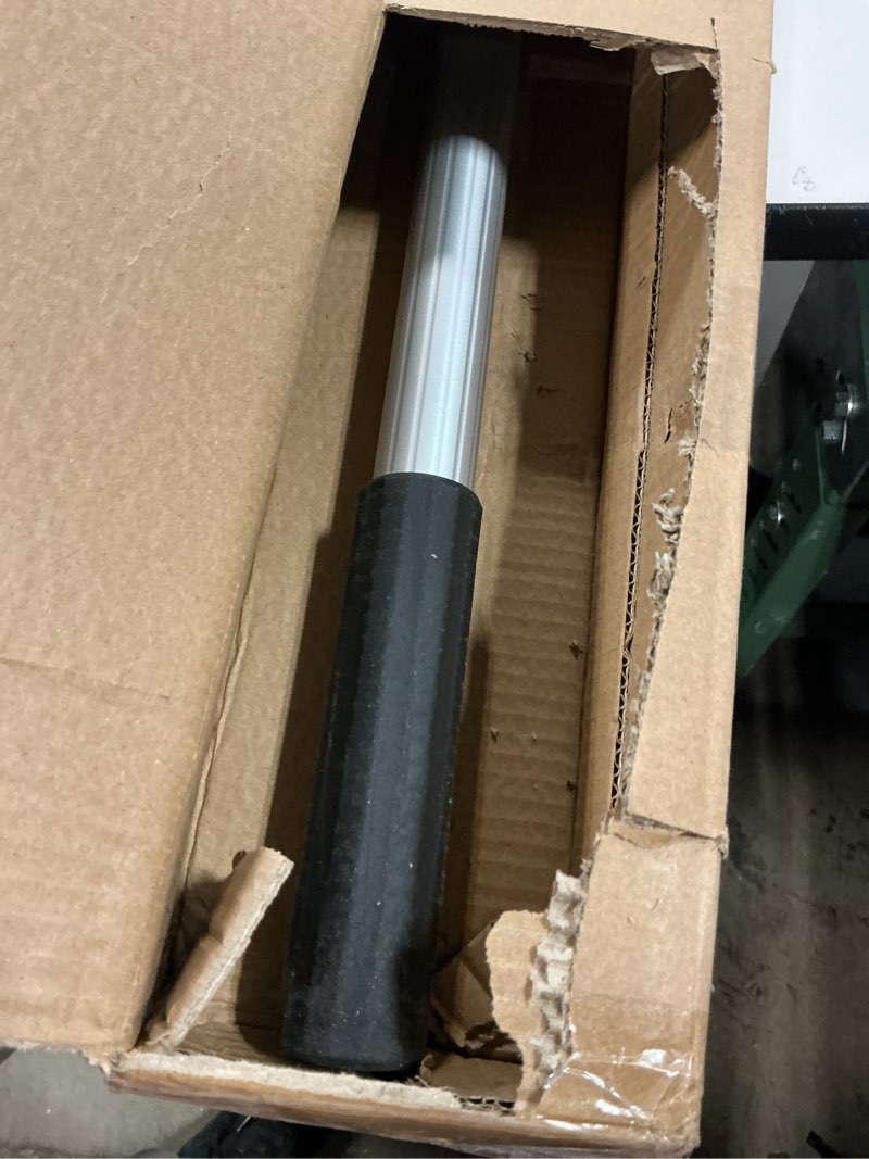 Condition photo showing As Is for 20 Feet High Reach Cobweb Duster with 5-12Ft Extension Pole, Webster Cobweb Duster with 3-Stage Telescopic Aluminum Pole, Spider Web Brush for Outdoor & Indoor Cleaning - Soft Bristles. 12FT POLE