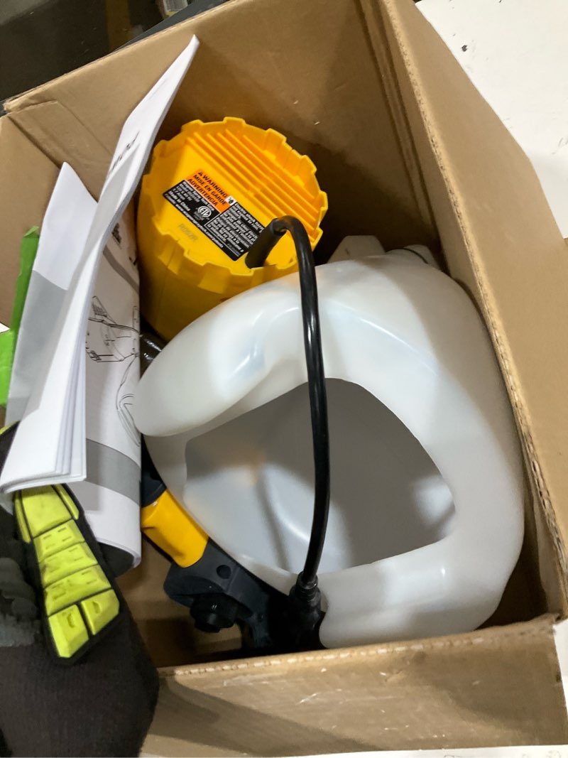 Condition photo showing As Is for power tex texture sprayer