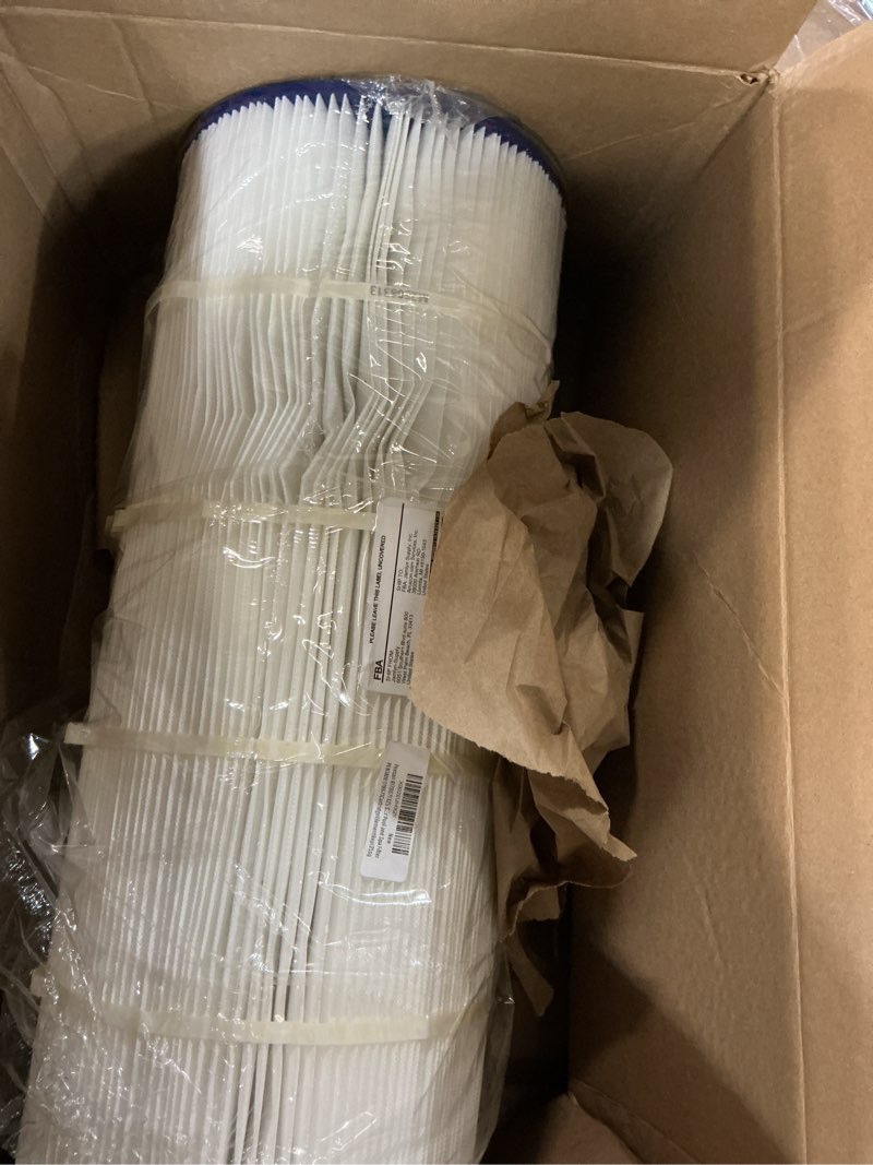 Condition photo showing As Is for pentair r178671 125 square feet cartridge element replacement clean and clear pool and spa filter