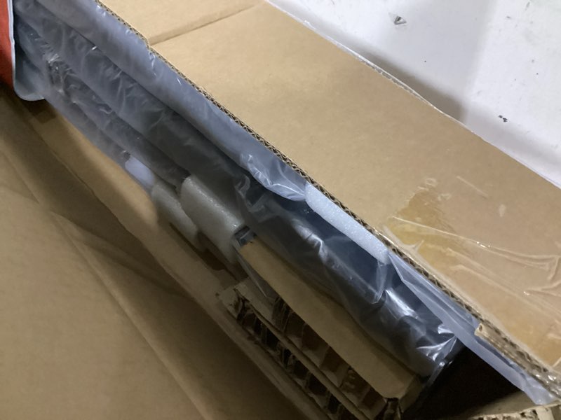 Condition photo showing Good Condition for hand rails for outdoor steps, 2-5 steps wrought iron handrails for outdoor steps, stair railing for porch, home, garden, indoor, staircase handrails for wooden, cement, brick, marble (3 steps)