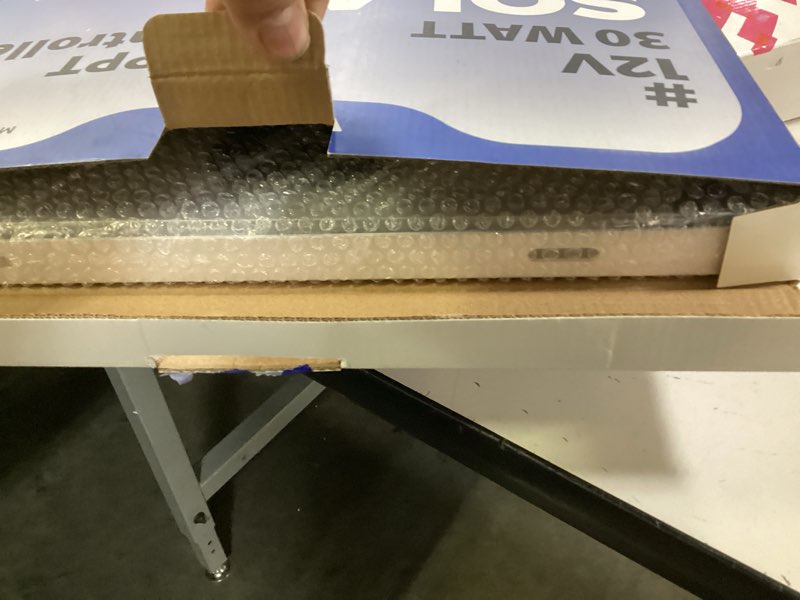 Condition photo showing Good Condition for Voltset Solar Panel Kit 30W 12V with MPPT Controller, Solar Battery Trickle Charger Maintainer, Waterproof Solar Panel with Adjustable Mount Bracket for Boat RV Motorcycle Marine 30W MPPT