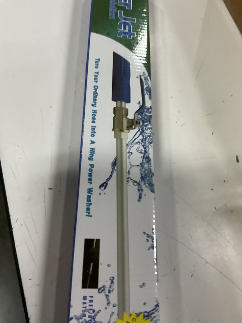 Condition photo showing New/Like New for 2026 new jet nozzle high pressure hose nozzle, 7-1 high pressure power washer wand, versatile cleaning tool for gutter, patio, car wash,gardening, built to last for homeowners & garden enthusiasts