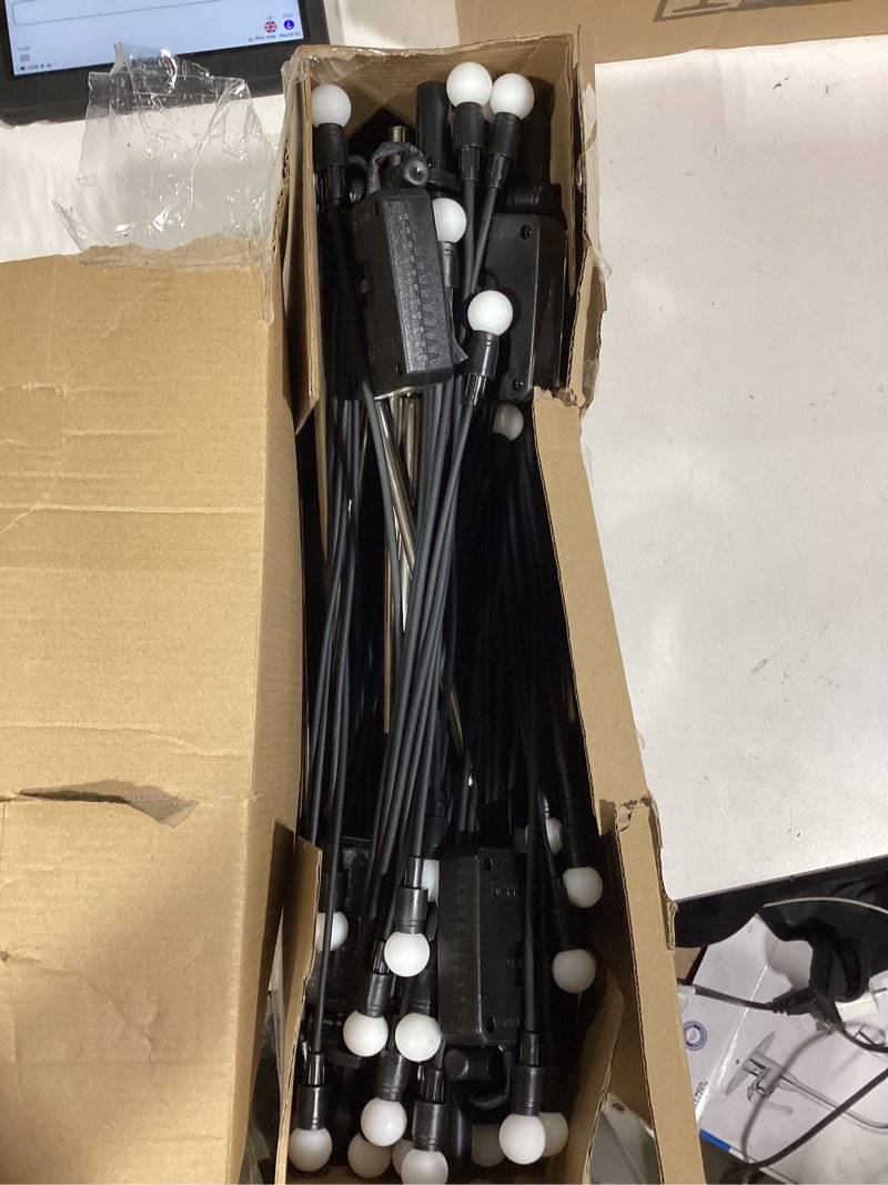 Condition photo showing Good Condition for asmad solar lights outdoor(12-pack, 96 leds), solar garden lights, outdoor decorations, firefly light for patio decor, big bulb, unique gifts for women, gifts for grandma 12 pack-96 leds