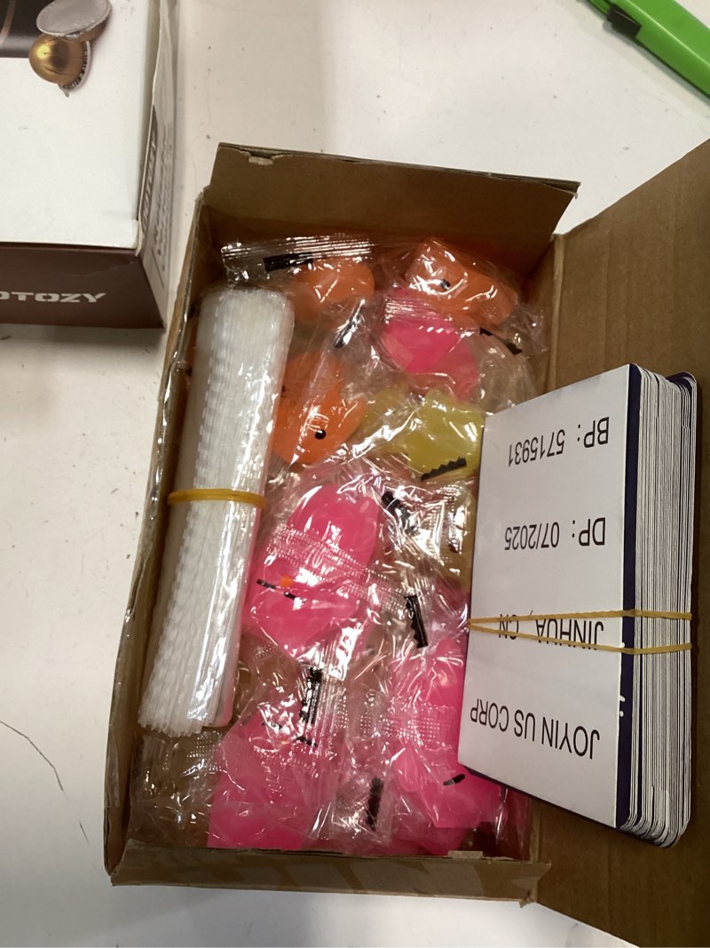 Condition photo showing New/Like New for JOYIN 36 Packs Valentine‘s Day Gift Cards with Glow in Dark Mochi Squishy Toys, 9 Designs Stress Relief Fidget Toys, Glowing Squeeze Toy for Kids Valentine's Party Favors and Classroom Exchange