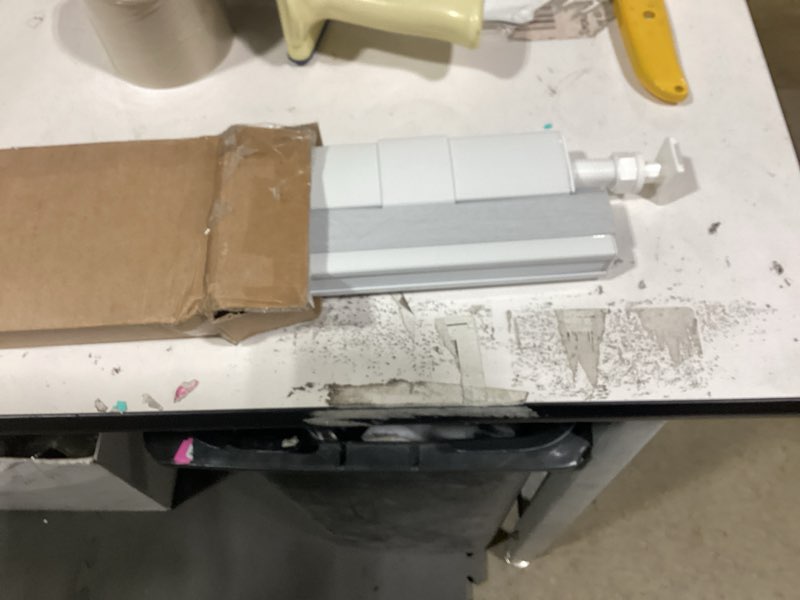 Condition photo showing Good Condition for LazBlinds No Tools No Drill Cordless Cellular Shades, Blackout Light Blocking Honeycomb Shades for Home, Thermal Insulation Blinds for Windows, 30" W x 36" H, White Blackout-white 30" W x 36" H