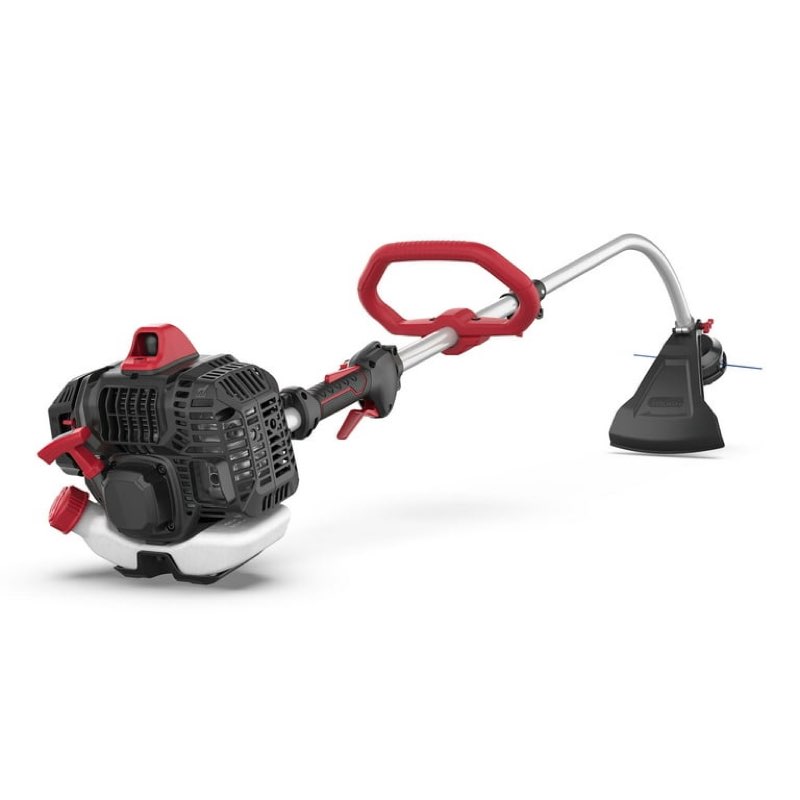hyper tough 26cc 2 cycle gas 17" curved shaft string trimmer