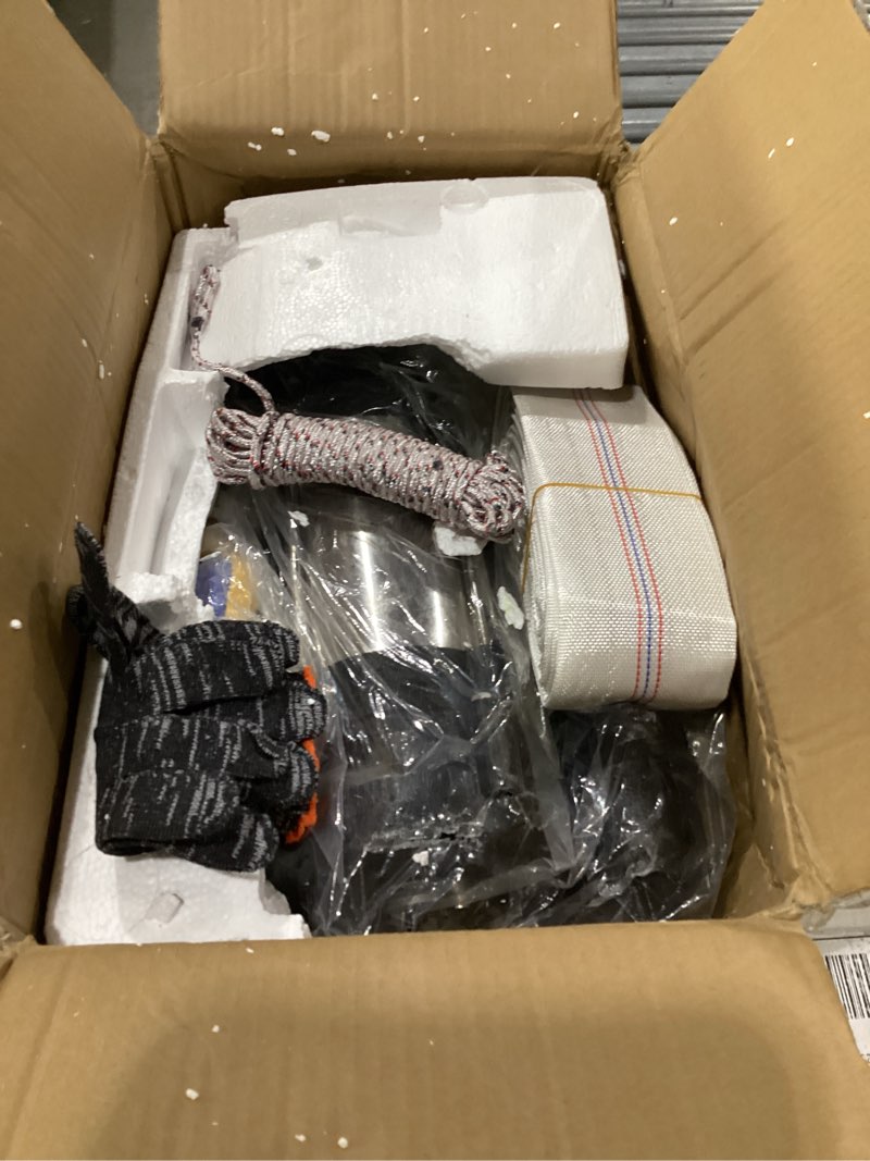 Condition photo showing Good Condition for heavy duty submersible effluent pump, stainless steel housing, 10ft power cord, non-clogging centrifugal impeller, for sump and light applications