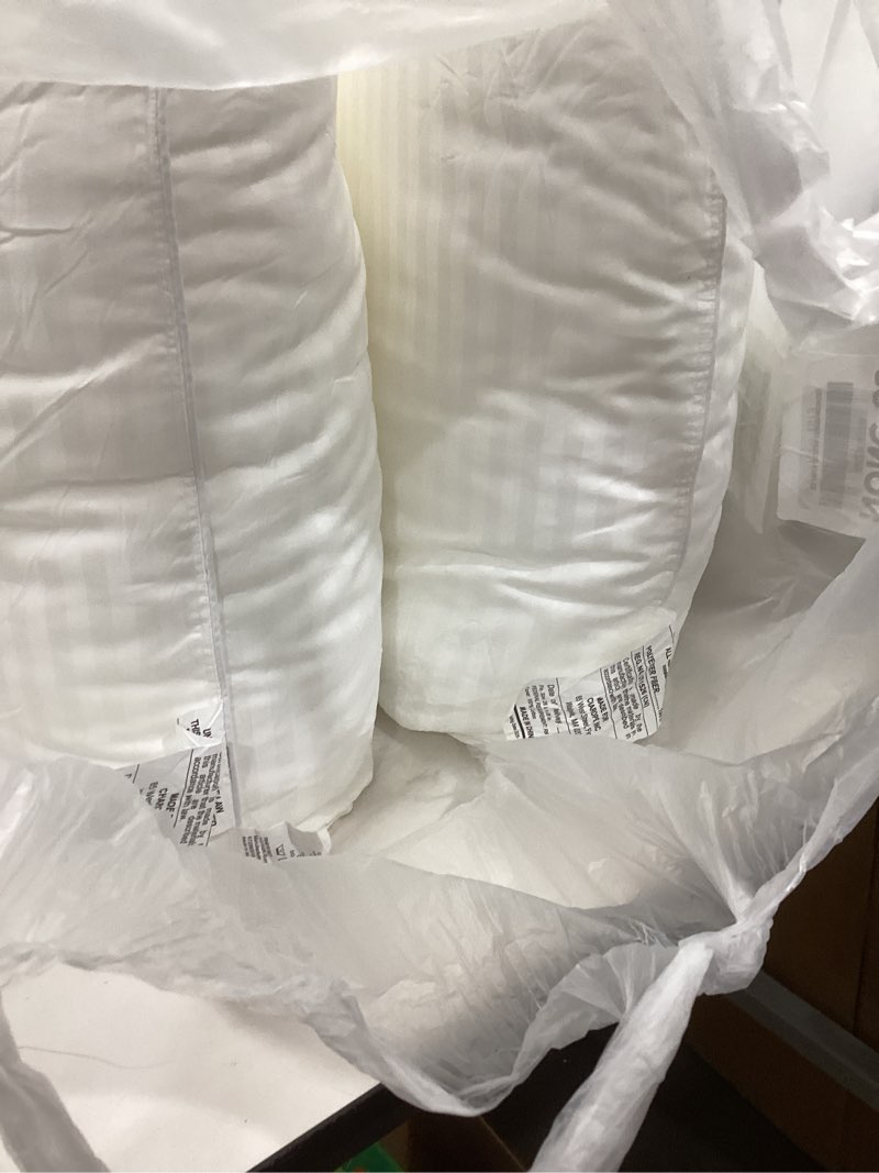 Condition photo showing As Is for 2 pillow