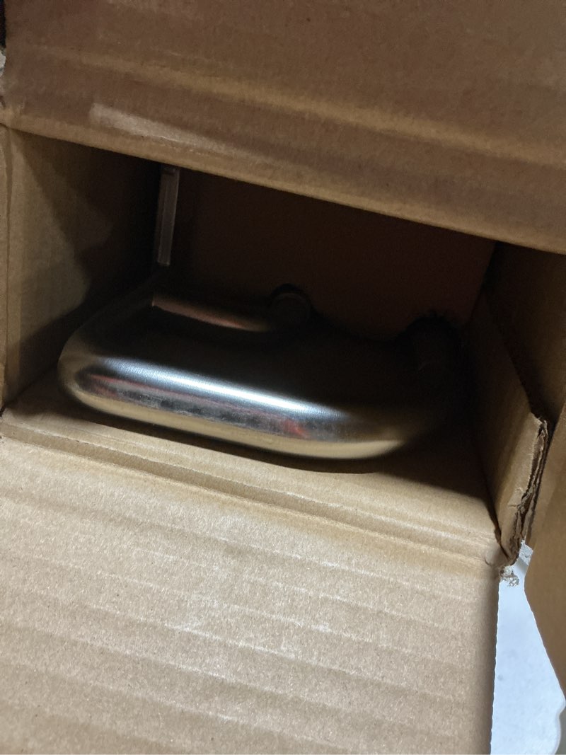 Condition photo showing Good Condition for Umbra Twilight Double Curtain Rod Set – Wrap Around Design Ideal for Blackout or Room Darkening Panels, 48 to 88 Inches, Nickel Nickel 48" to 88"