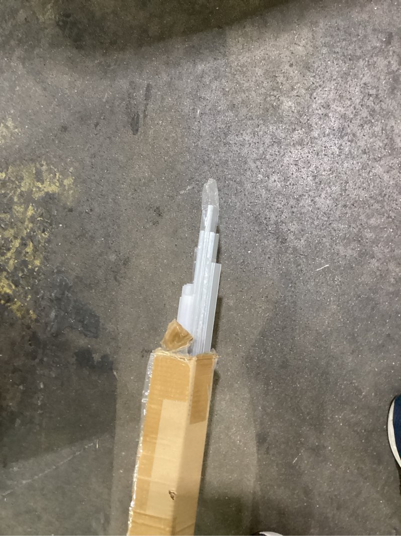 Condition photo showing Good Condition for hunhun 10-pack 6.6ft/ 2meter u shape led aluminum channel system with milky cover, end caps and mounting clips, aluminum profile for led strip light installations, very easy installation
