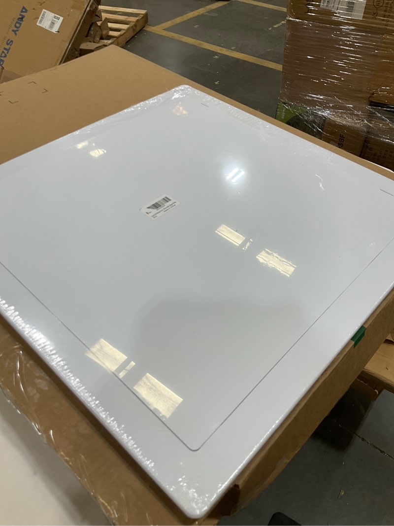 Condition photo showing Good Condition for Suteck Plumbing Access Panel for Drywall Ceiling 18 x 18 Inch Reinforced Plastic Wall Access Doors Removable Hinged White