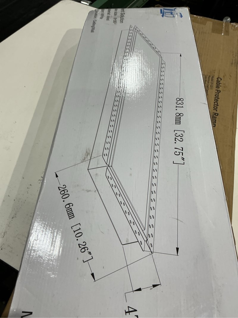 Condition photo showing As Is for zion steel return air grille 8" x 30" flush mount stainless steel white modern