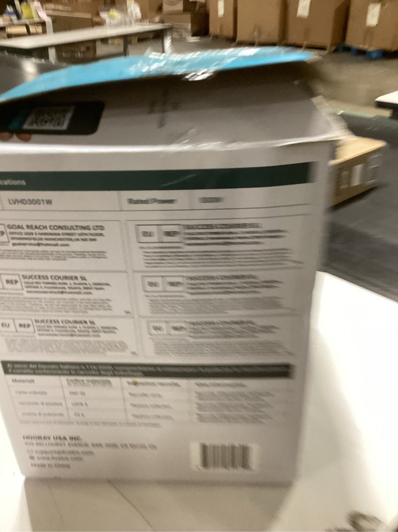 Condition photo showing New/Like New for 3L Stainless Steel Warm Mist Humidifier with Easy Clean and Warm Steam Function, Healthy Air Mist Hu