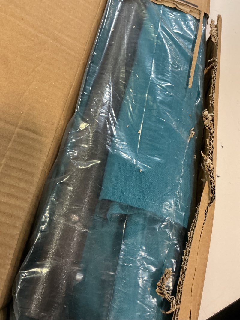Condition photo showing Good Condition for blissun 9' outdoor patio umbrella, outdoor table umbrella, yard umbrella, market umbrella with 8 sturdy ribs, push button tilt and crank cerulean