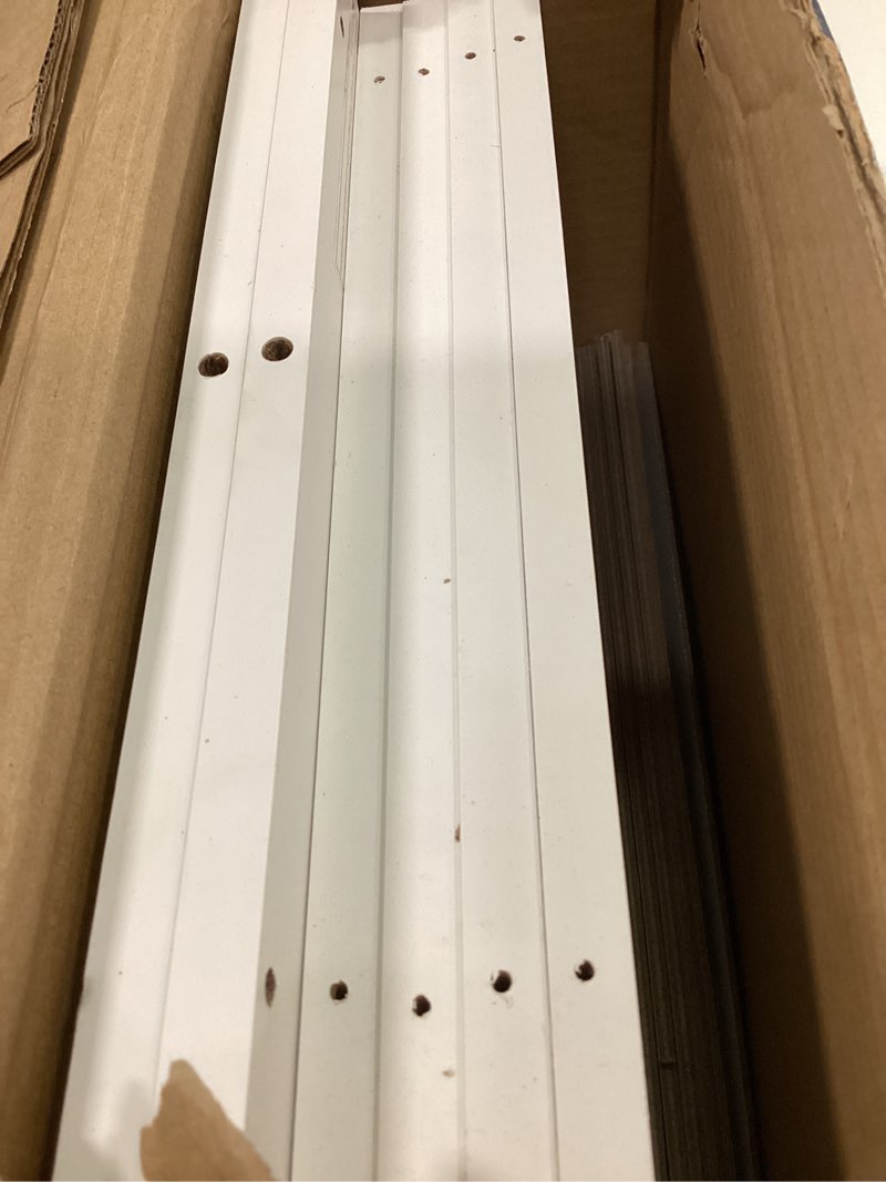 Condition photo showing New/Like New for Style selections  9 cube storage organizer white finish