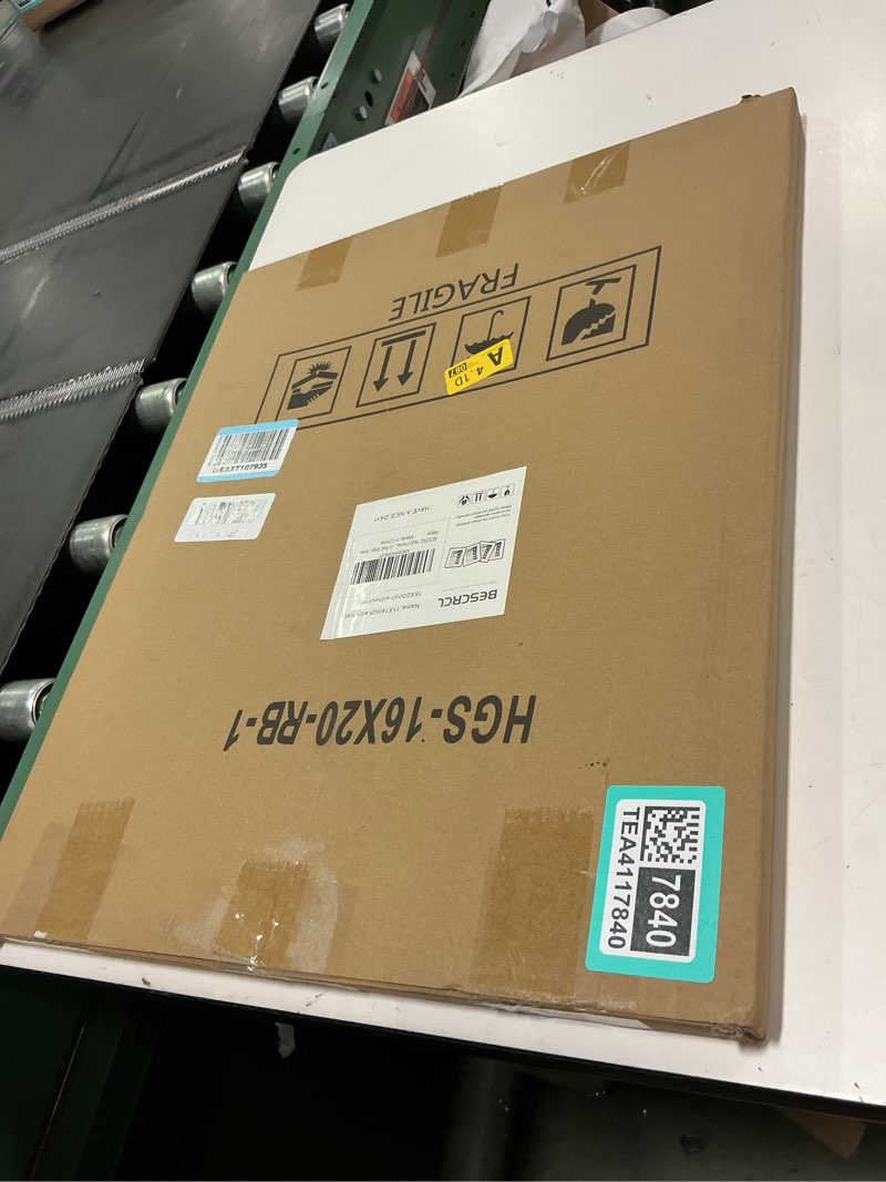 Condition photo showing New/Like New for BESCRCL 16x20 Frames, Picture Frames for Wall, Single, Brown Brown 16x20