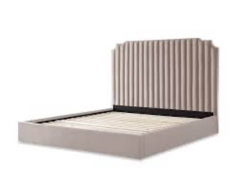 (Incomplete) Amaryllis Queen Lift Up Storage Bed - Taupe