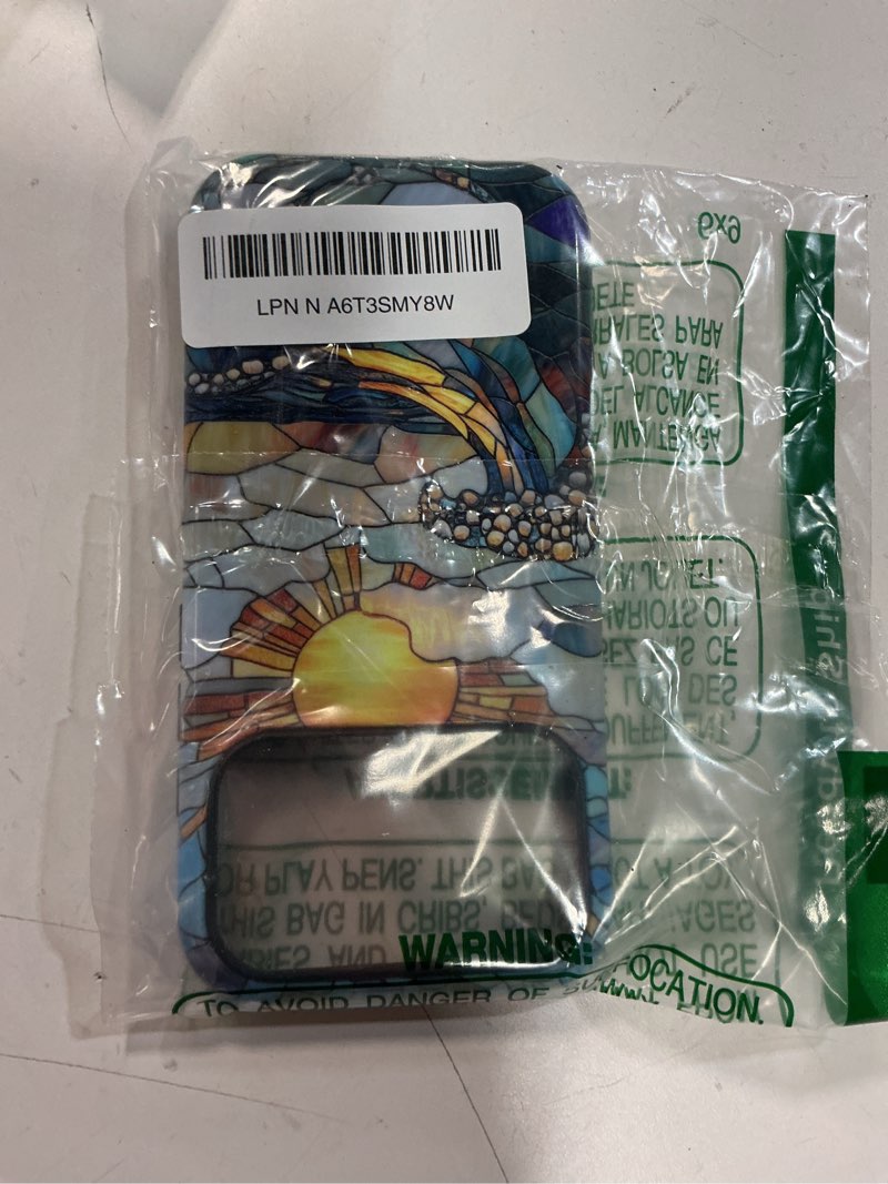 Condition photo showing Good Condition for Case for iPhone 17 Pro,Drop Protection Hybrid 2-Layer Hard Phone Cover-Glassy Sunset View Glassy Sunset View iPhone 17 Pro