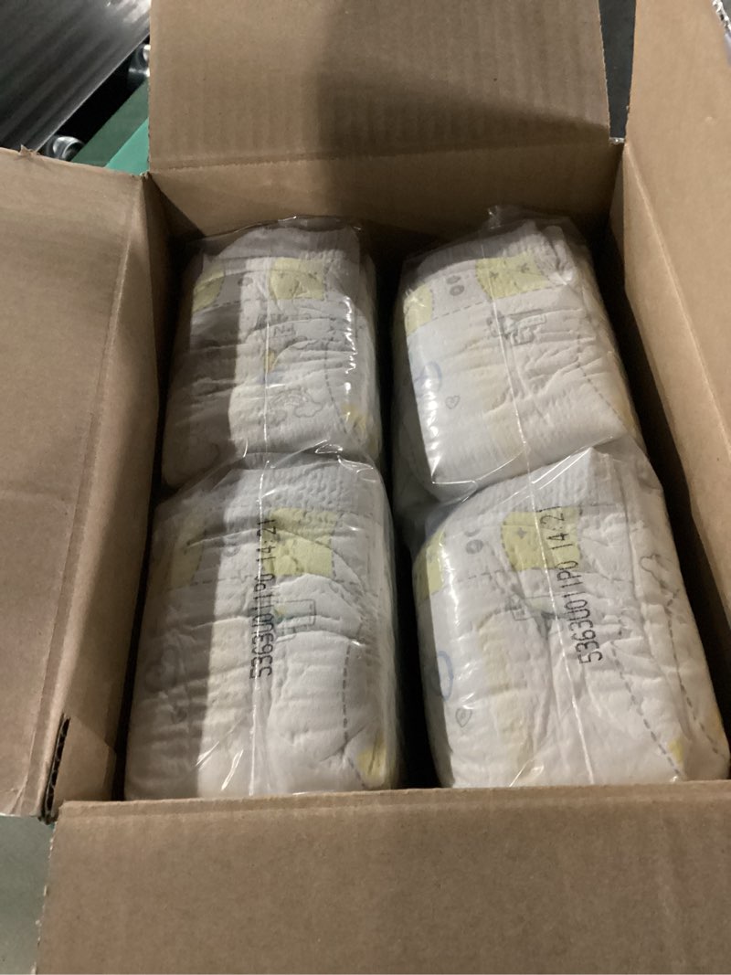 Condition photo showing New/Like New for Pampers Swaddlers Diapers Newborn - Size 0, 84 Count, Ultra Soft Disposable Baby Diapers