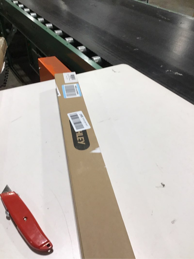 Condition photo showing New/Like New for ROTHLEY Hanging Pot Rack Hanger: 23.7 Inch Stainless Steel Pot and Pan Hanger Pot Rack Wall Mounted Hanging Pots and Pans Rack Pot Hangers for Kitchen Wall Kitchen Rail with Hooks?Matt Black? 23.7 inch Matte Black