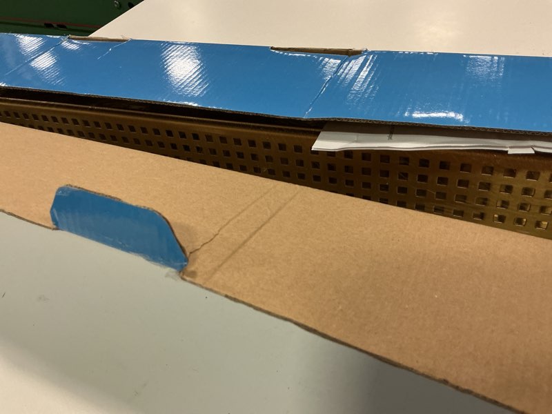 Condition photo showing Good Condition for Linear Shower Drain, Gold Shower Drain 36 inch with Removable Grate Cover, PVD AISI 304 Stainless Steel Gold Shower Floor Drain, Shower Drain with Hair Catcher and Leveling Feet