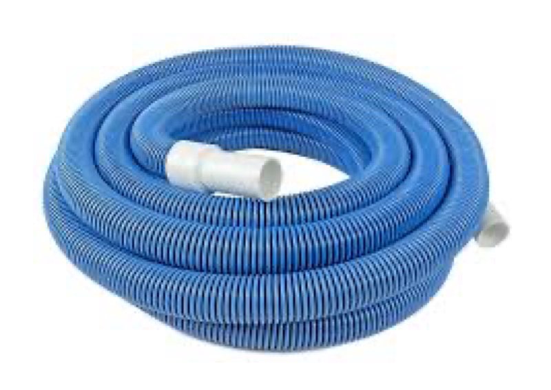 Swimming Pool Vacuum Hose 1-1/2\" x 50-Ft, Swivel Cuff Kinkproof Design, Made in USA, Connects to Vacuum Head, Skimmer, Filter Pump for Cleaning In Ground and Above Ground Pools