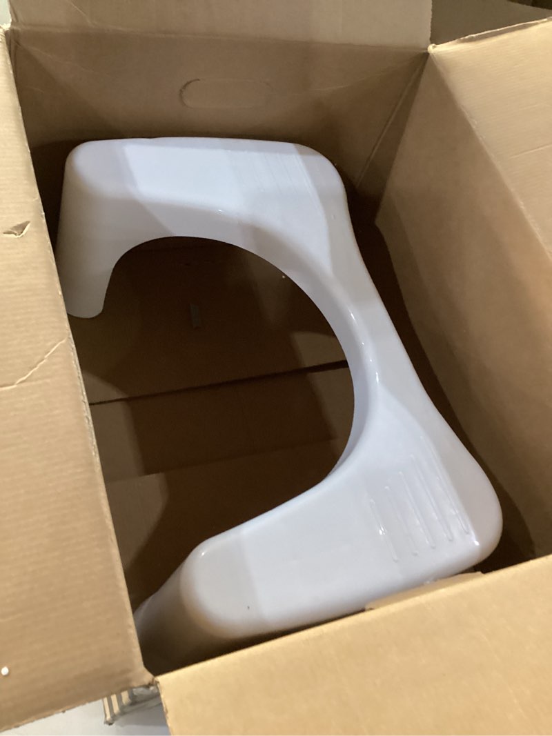 Condition photo showing New/Like New for Squatty Potty Simple Curve Toilet Stool. White