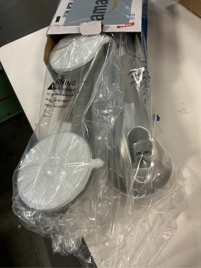 Condition photo showing Good Condition for TAILI Shower Handles for Elderly Suction, 2 Pack 12 Inch Shower Grab Bars for Seniors, Grab Bars for Bathtubs and Showers, No Drilling Removable Safety Shower Grip, Silver 12.2" Silver