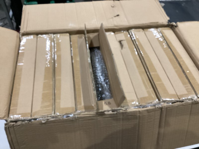 Condition photo showing As Is for 100Pcs Gold Charger Plates Bulk Wedding - 13" Premium Gold Chargers for Dinner Plates, Decorative Charger Plates for Events & Parties Gold 100 Pcs-13"