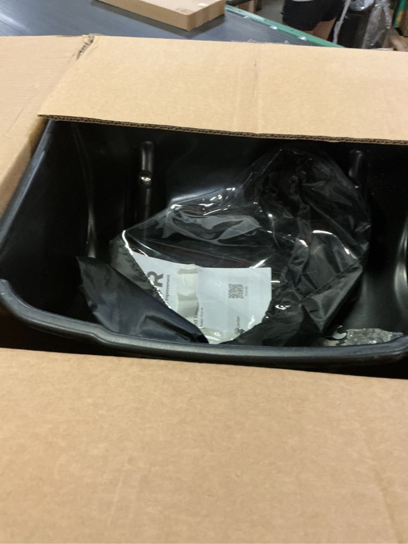 Condition photo showing Good Condition for vevor walk behind spreader, 60lbs capacity, push spreader with hopper grate, 0-9.8 ft spreading width, 8 in all terrain pneumatic tires, garden & lawn broadcast spreaders, for seed, fertilizer 60lb white hubs + black components