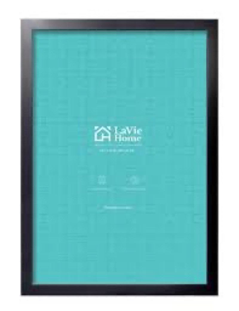 lavie home 16x21 picture frame for wall display, 16x21 black picture frame with hd plexiglas, 16 x 21 poster frame 1 pack, display frame for vertical or horizontal, classic collection
