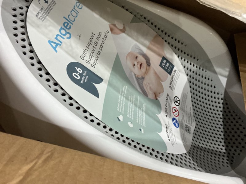 Condition photo showing New/Like New for angelcare baby bath support (gray) | ideal for babies less than 6 months old