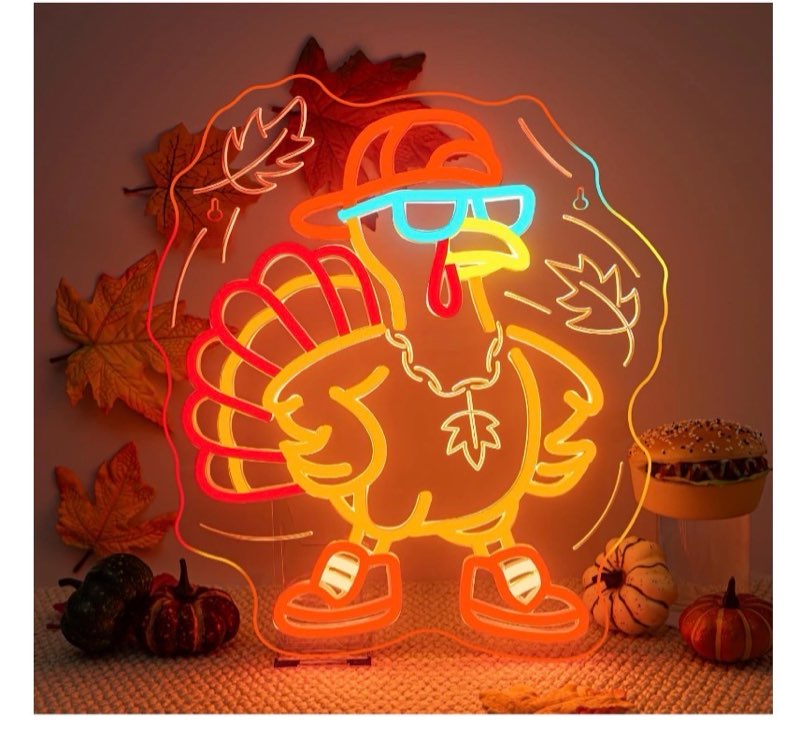 Turkey neon light