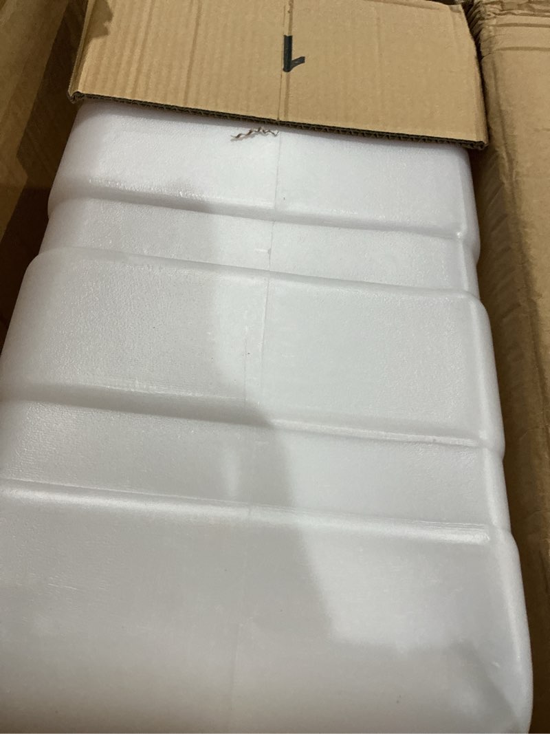 Condition photo showing Good Condition for plastic water tank 25l/35l/50l/80l/110l/200l water container?rain water tank?food-grade rectangular thickened water tower with faucet for household water storage(size:35l)