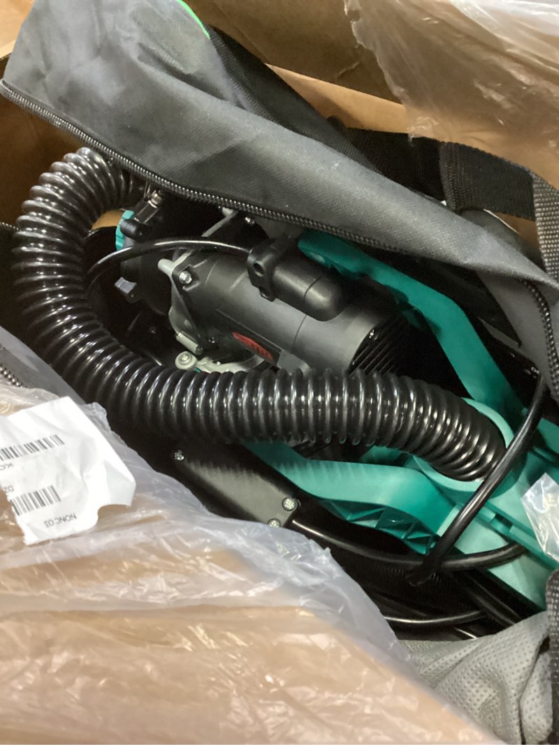 Condition photo showing Good Condition for Drywall Sander And Pole Sander Set, Popcorn Ceiling Removal Tool With Vacuum Dust Collector, Led Light, 900W Power Motor 900-1800 RPM Variable Speed For Drywall, Wood Floor, Deck Sanding