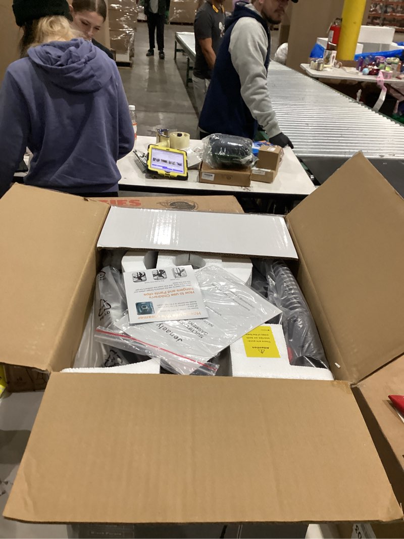 Condition photo showing New/Like New for Steamer for Clothes, Jenaely 1500W Standing Garment Steamers, 35s Fast Heat-up, 80 Mins of Continuous Powerful Steam with 2.8L Water Tank, Pants Clip & Children's Clothing Hanger